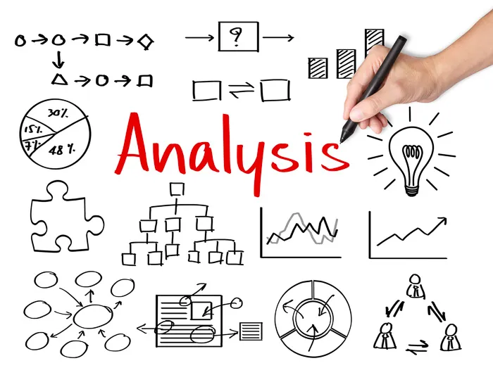 Analysis illustration: diagrams and charts